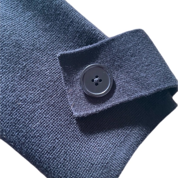 Talbots double breasted sweater blazer - Picture 3 of 5